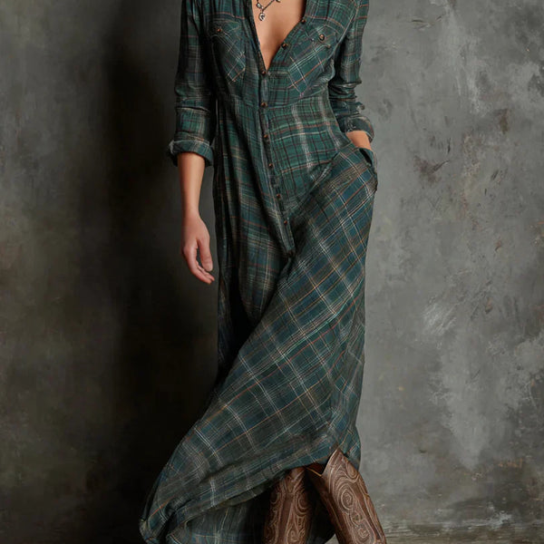 Belmont Row™ | Robe Chemise À Carreaux Classique