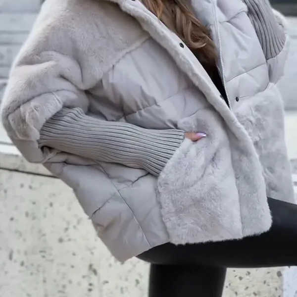 MARISA™ - Veste à Capuche en Peluche Confort