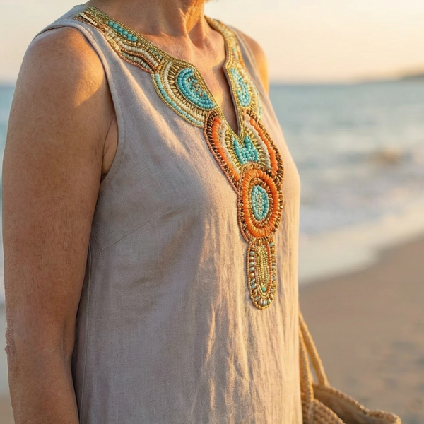Arielle | Airy Flow Midi Dress