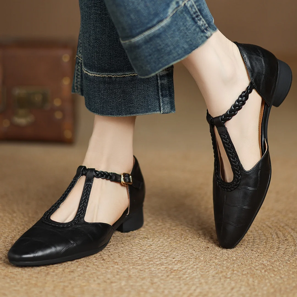 Lida | Kepa Cuir Mary Janes
