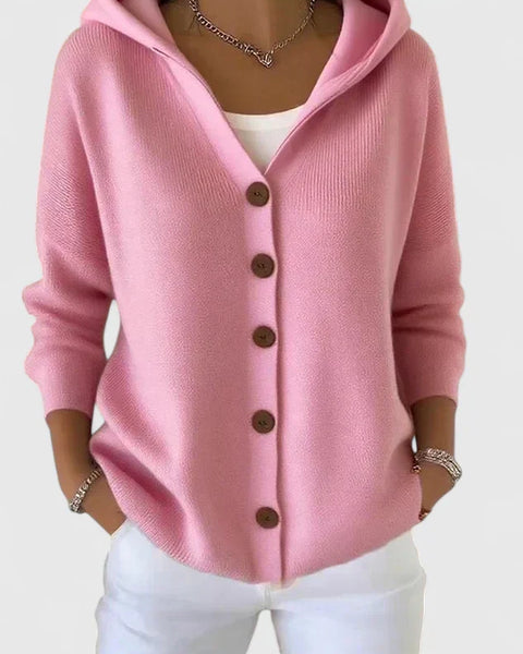 Madison | Cardigan à Capuche Élégant