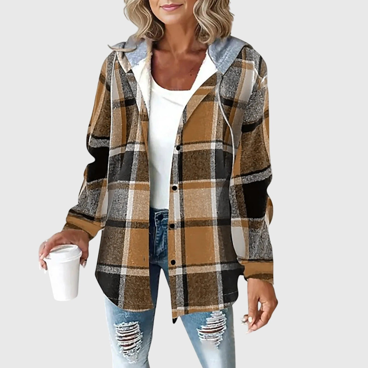 Martina – Veste en maille à boutons