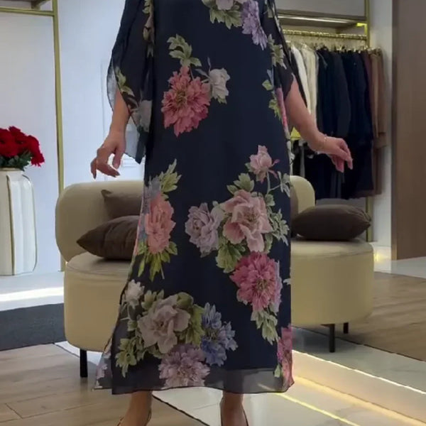 Yael – Robe Maxi à Motif Floral