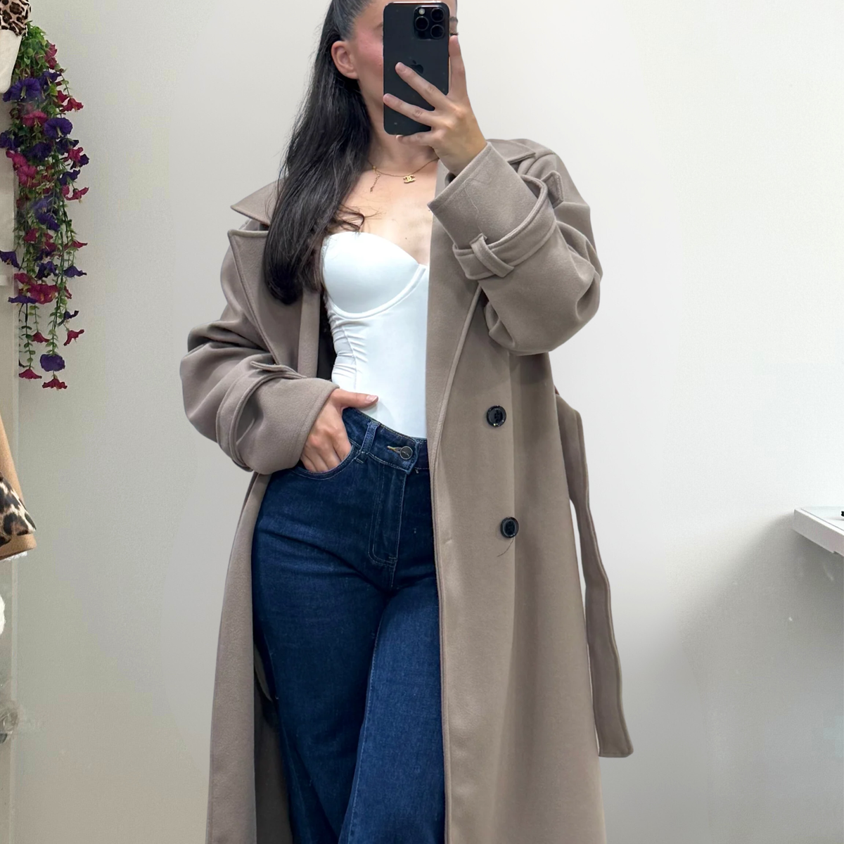 Valence | Manteau Trench Oversize