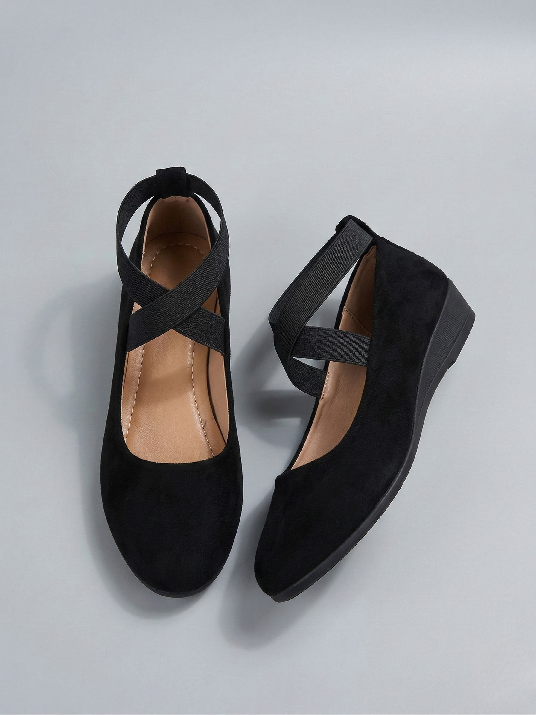 Calerinne | Closed Wedge Ballerina Shoes