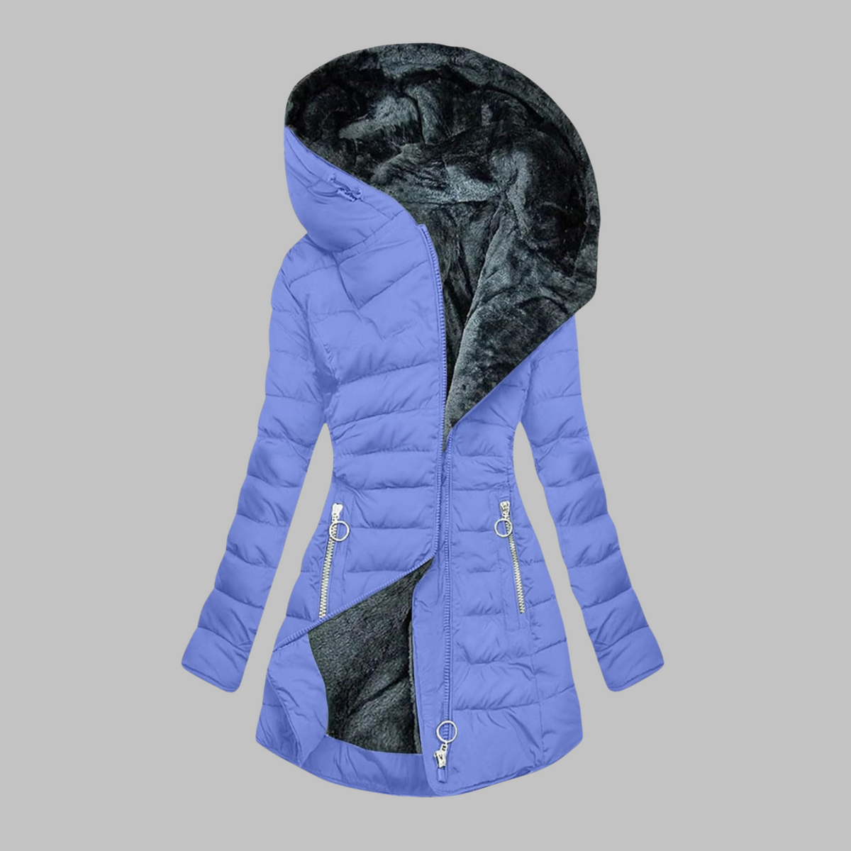 YENGE™ - Veste à capuche à manches longues ajustée décontractée