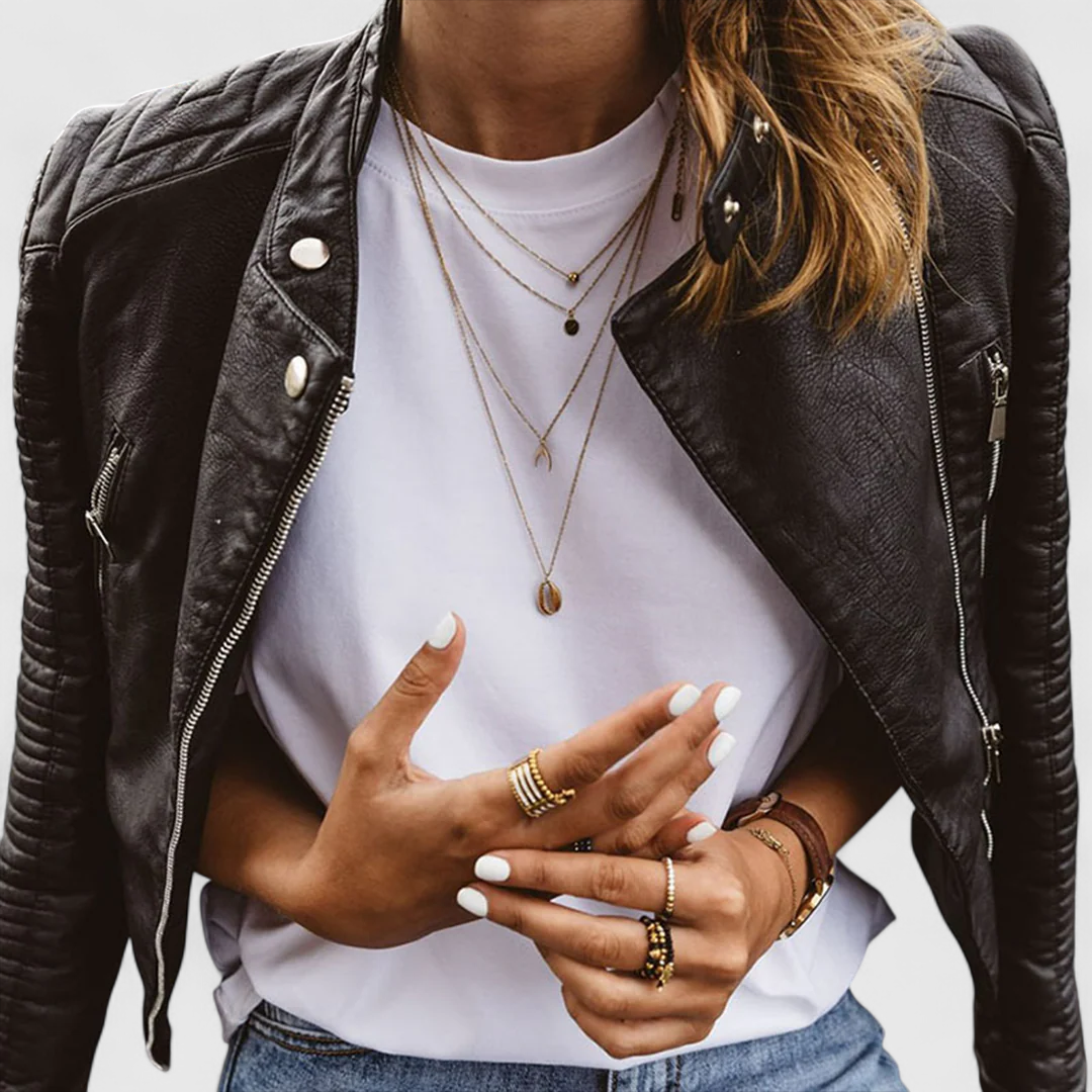 Athena – Veste en Cuir