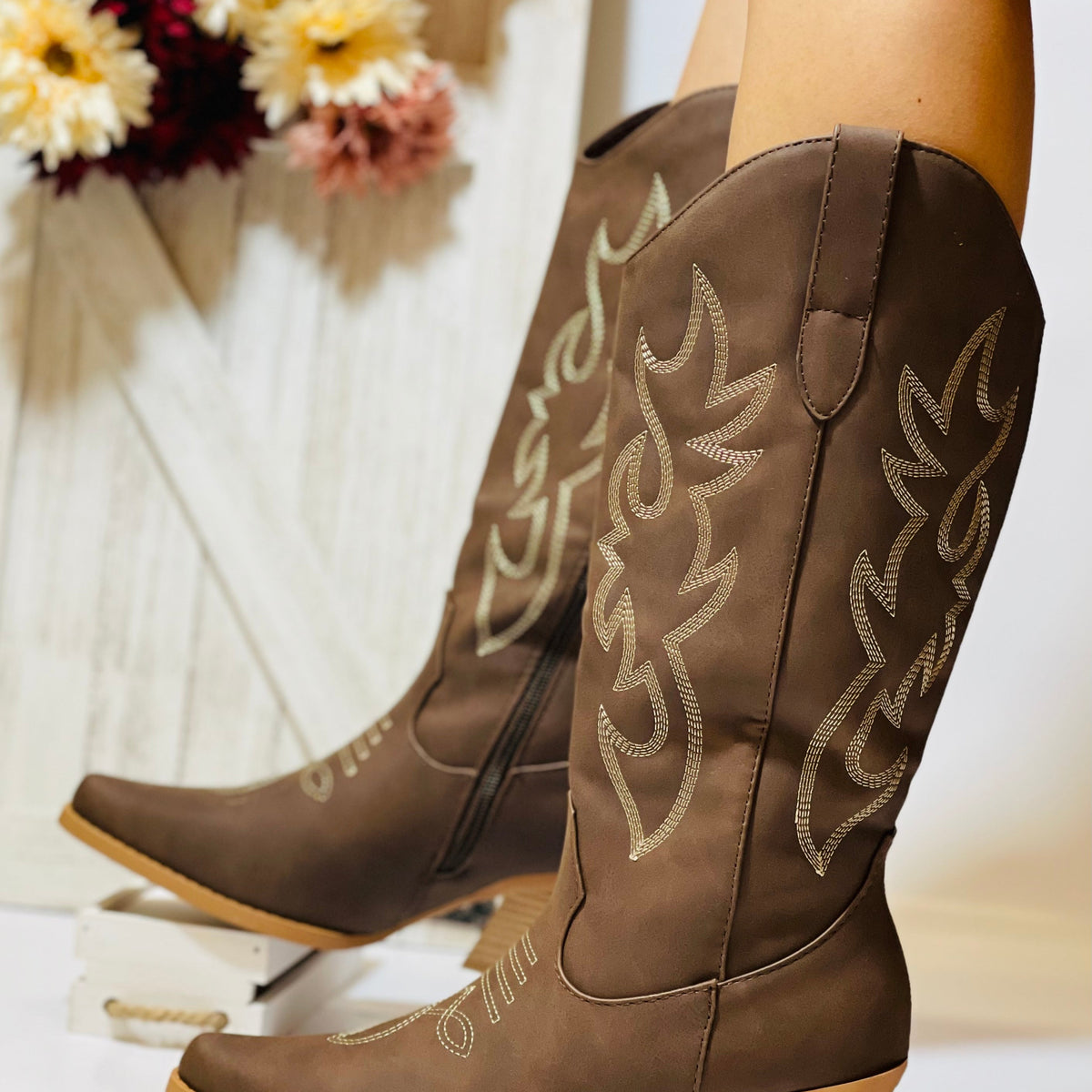Bottes Western à Tige Haute Sienna Ridge™