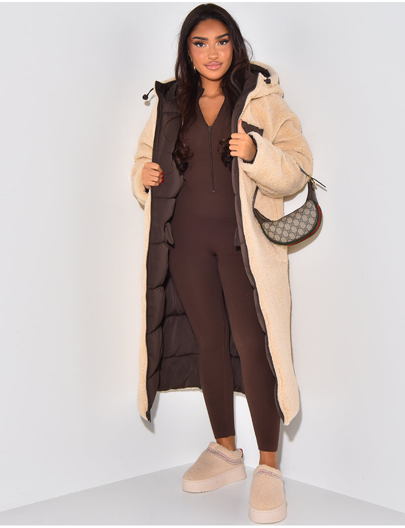 REVINA™ - Veste Longue Réversible