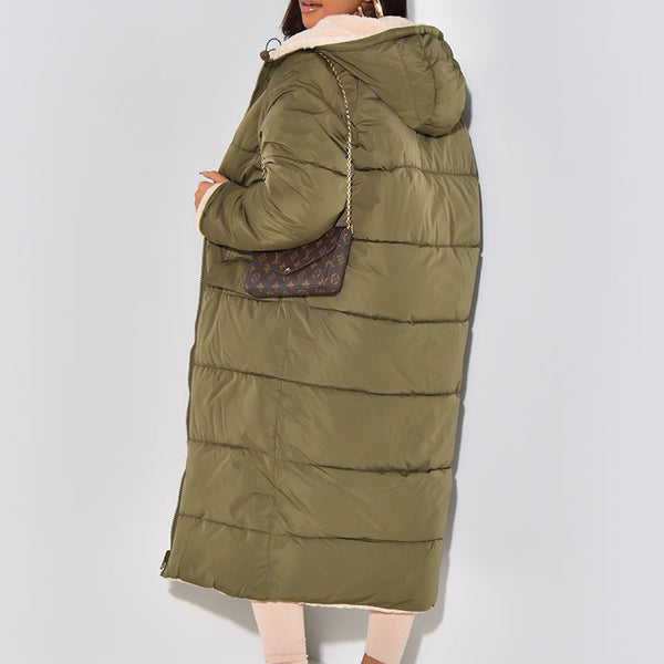 REVINA™ - Veste Longue Réversible