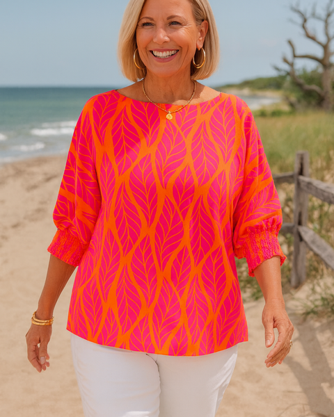 Elandra| FlatterFit Blouse – Confidence, Comfort & Coverage