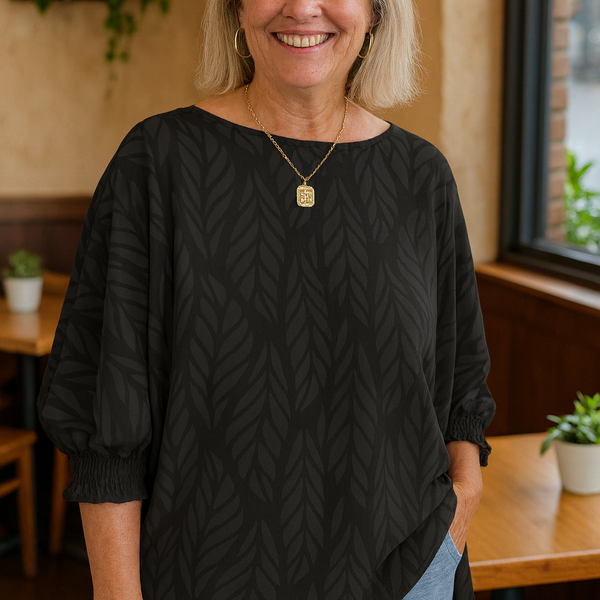 Elandra| FlatterFit Blouse – Confidence, Comfort & Coverage