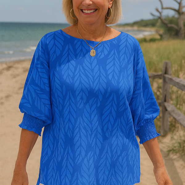 Elandra| FlatterFit Blouse – Confidence, Comfort & Coverage