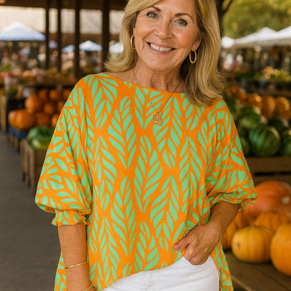 Elandra| FlatterFit Blouse – Confidence, Comfort & Coverage