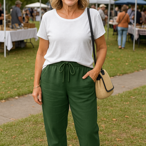 Thea | Comfort Linen Pants - Cool & Comfortable