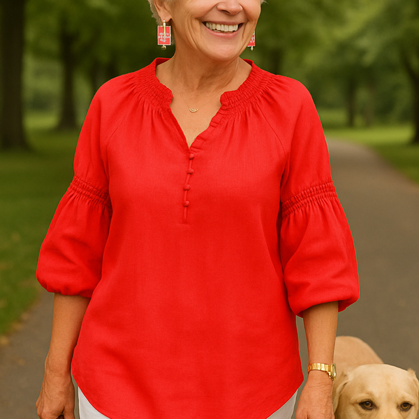 Idra Blouse – breezy comfort meets timeless style