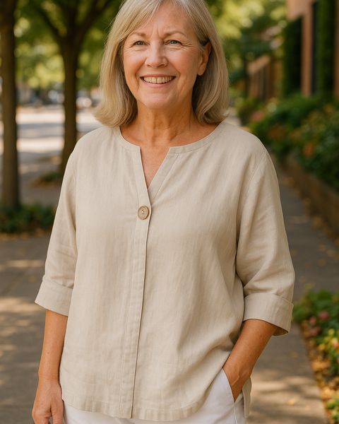 Simone | Blouse - Light. Flattering. Made for real women (S-5XL)