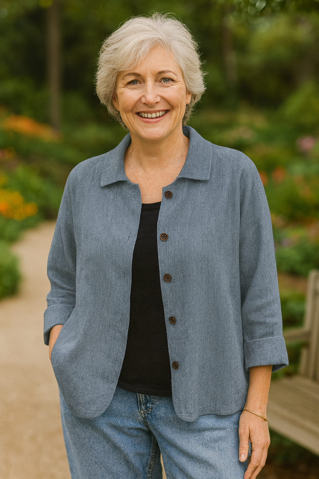 Serenya | Comfort Layer Blouse – Light, Flattering & Timeless