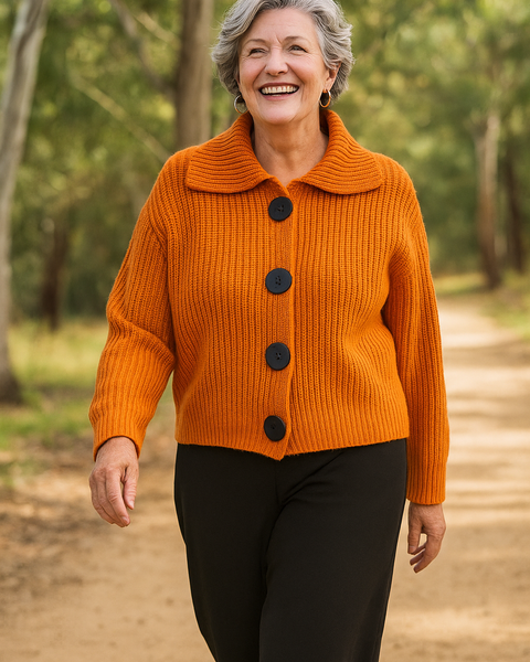 Emmeline | Heritage Knit Cardigan - softness, warmth, confidence