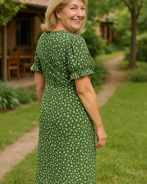 Marinda | Breeze Midi Dress – Flattering Fit, All-Day Comfort