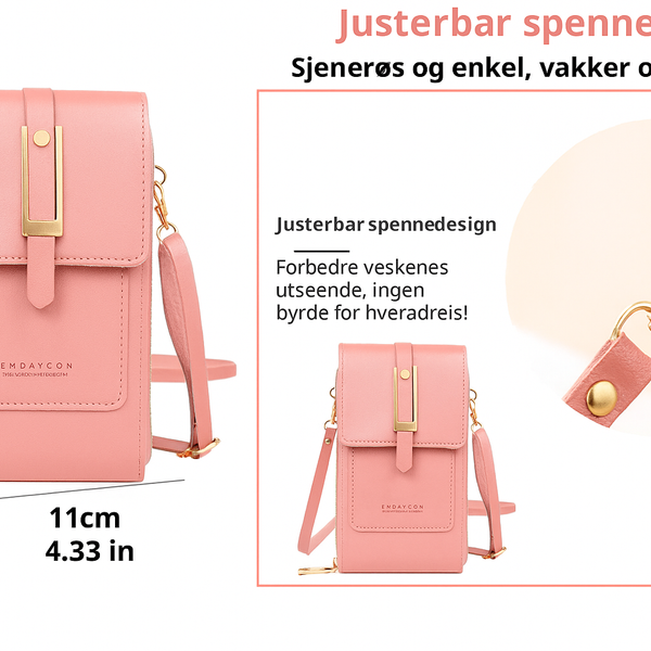 Alessia™| Sac bandoulière avec téléphone mobile