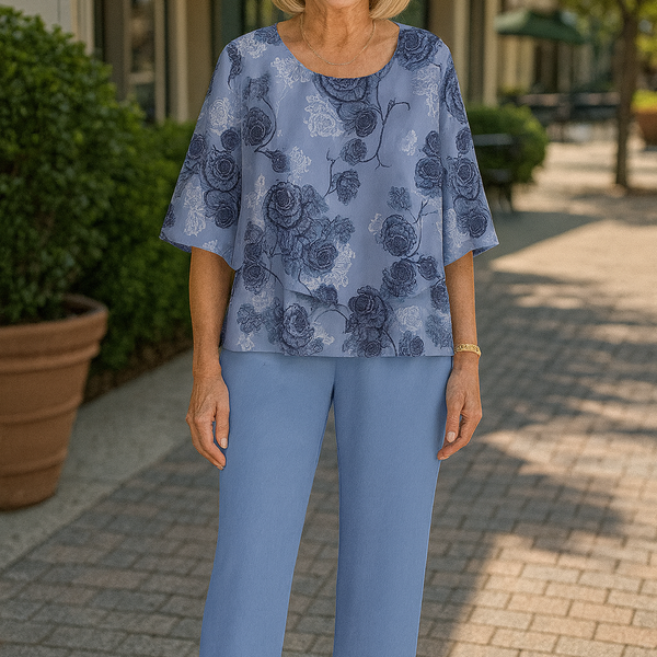 Rosalind (New Season Shades) | Sophisticated Two-Piece Set – Effortless Style, Lasting Comfort