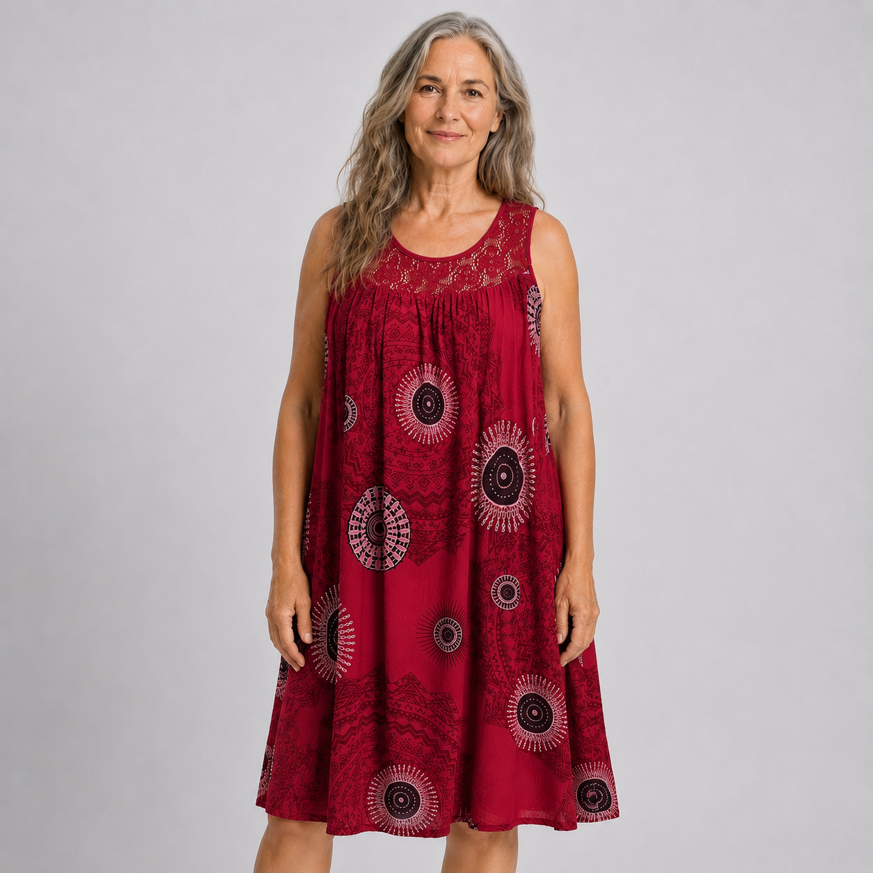 Elara | Relaxed Printed Summer Dress
