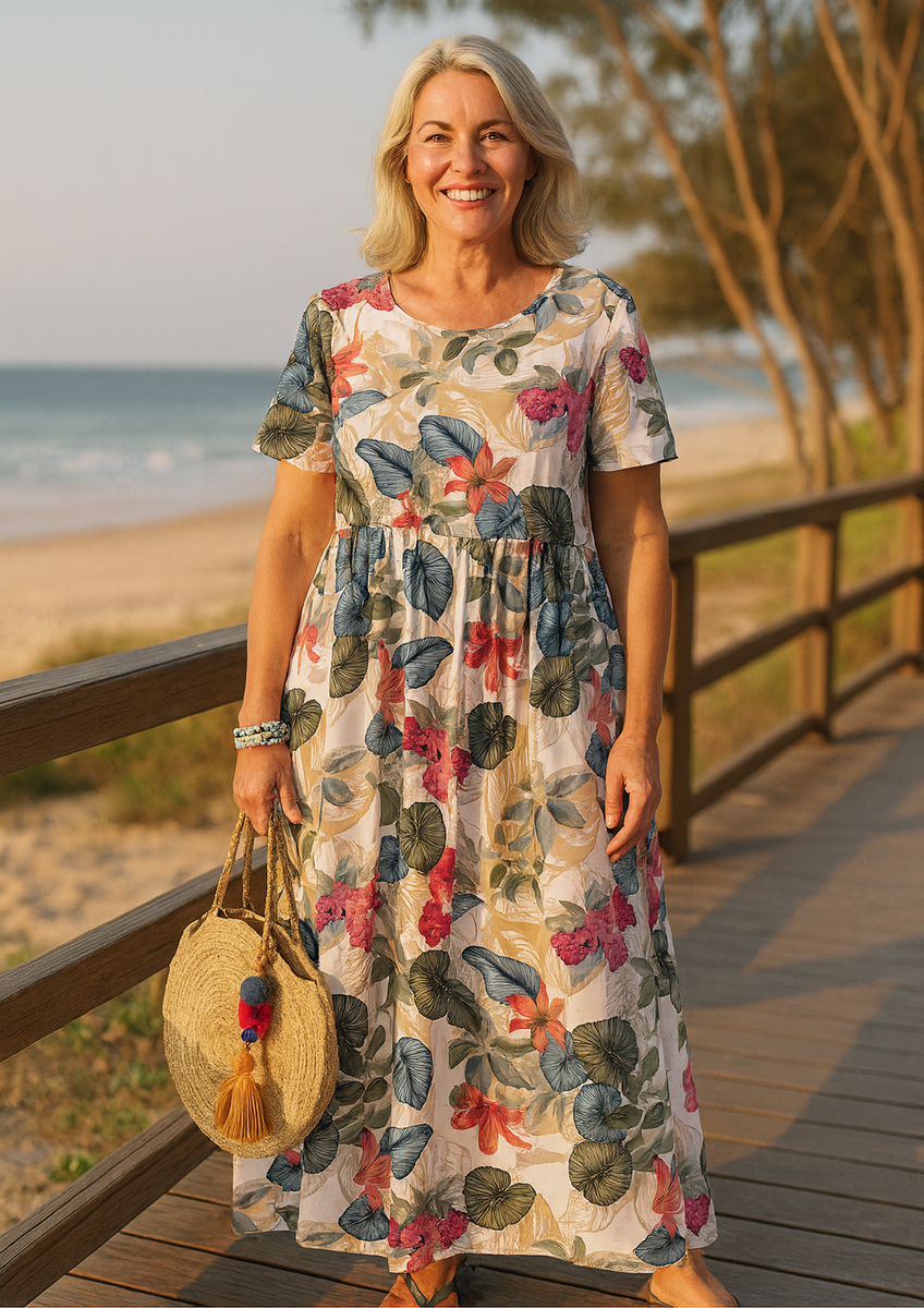 Masie | Robe Maxi Florale Aérée