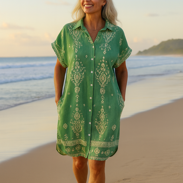 Seabreeze | Boho Dress ( Cotton-Linen )