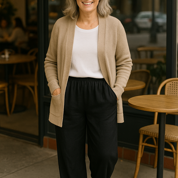 Tessa | Easy Comfort Pants – Linen Cotton Blend
