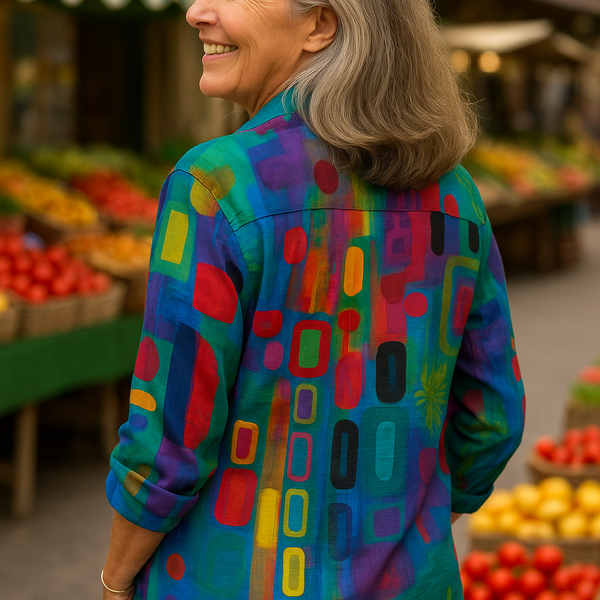 Edna | Artistic Blouse - Effortless, Unapologetically You