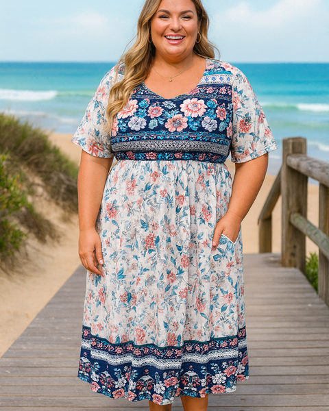 Calani | Everyday Midi Dress – Effortless Comfort, Timeless Confidence
