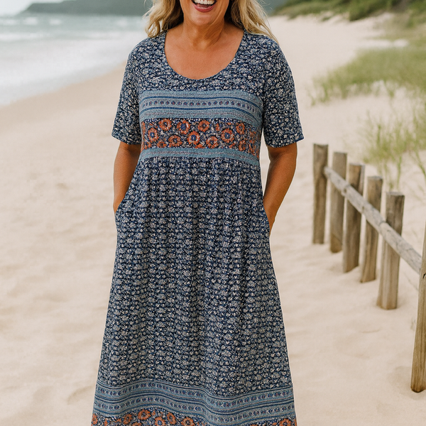 Calani | Everyday Midi Dress – Effortless Comfort, Timeless Confidence