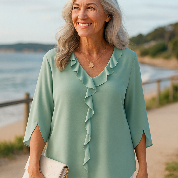 Florise | Everyday Elegance Blouse – Soft, Breathable & Flattering