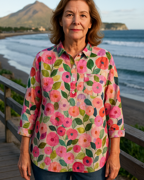 Flora Blouse | Light, Flattering, Effortless