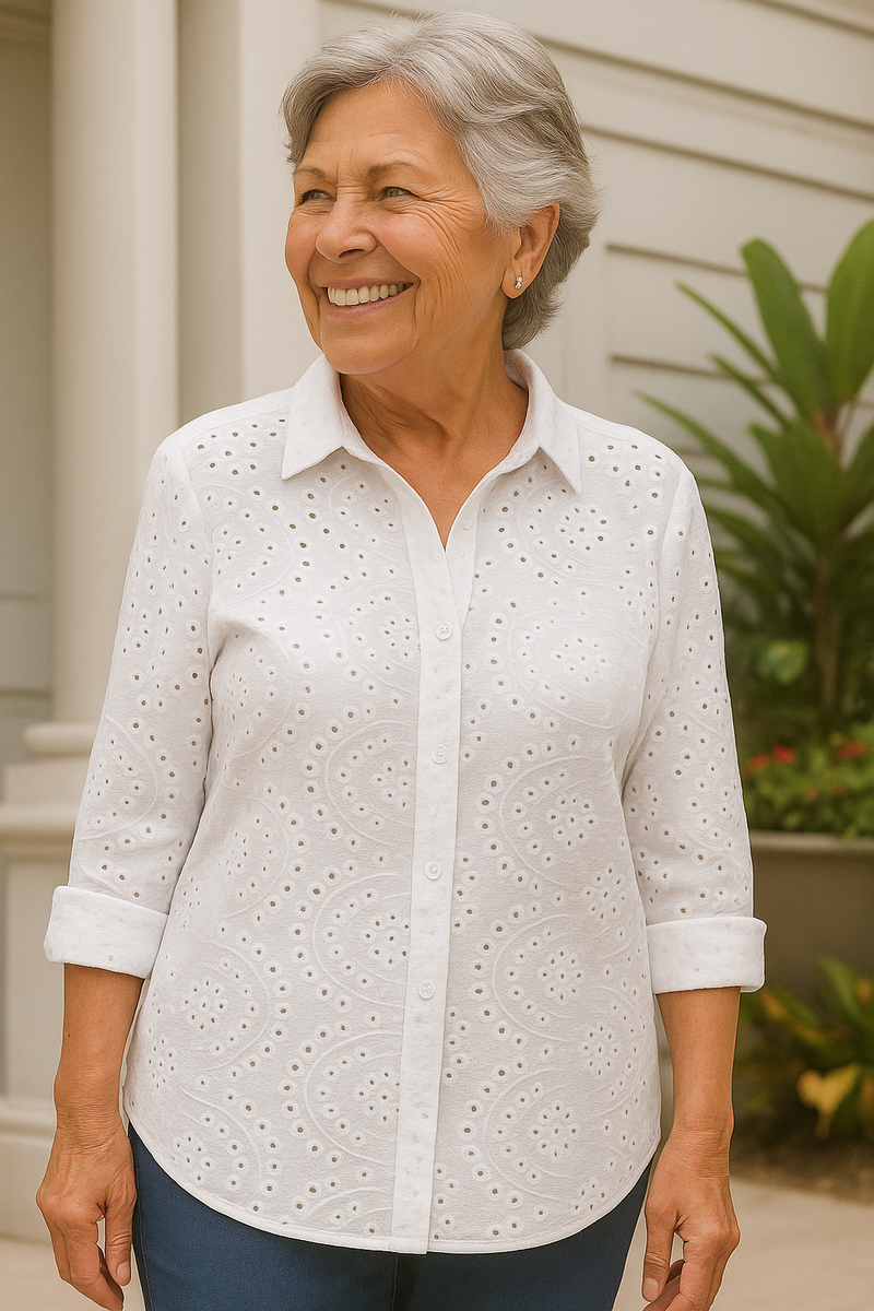 Deborah Blouse – everyday elegance, made effortless.