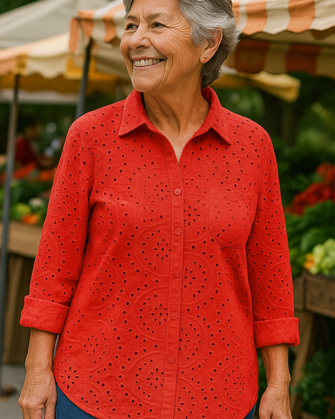 Deborah Blouse – everyday elegance, made effortless.