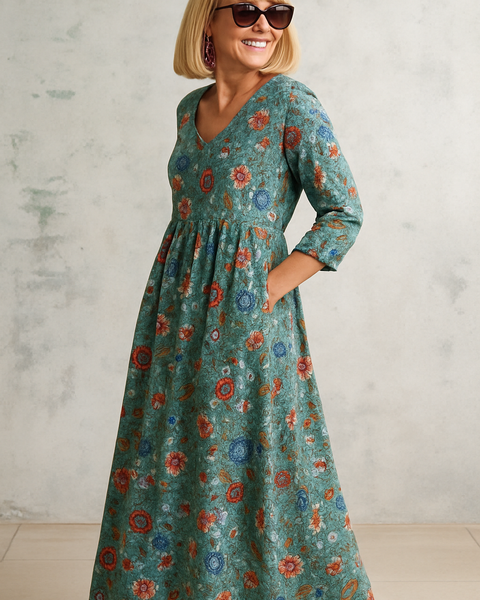 Elsie | Relaxed Vintage Pocket Dress