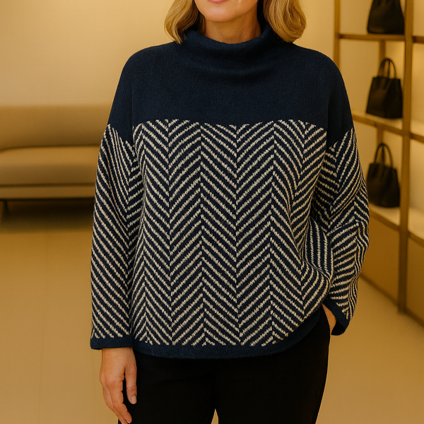 Norah | Pull en Coton à Col Roulé