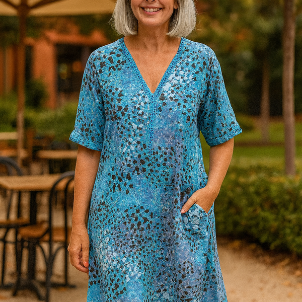 Mary | Elegant Midi Dress - Skims tummy