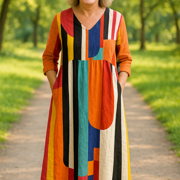 Noelia | Comfort Maxi Dress – Effortless Elegance, All-Day Confidence