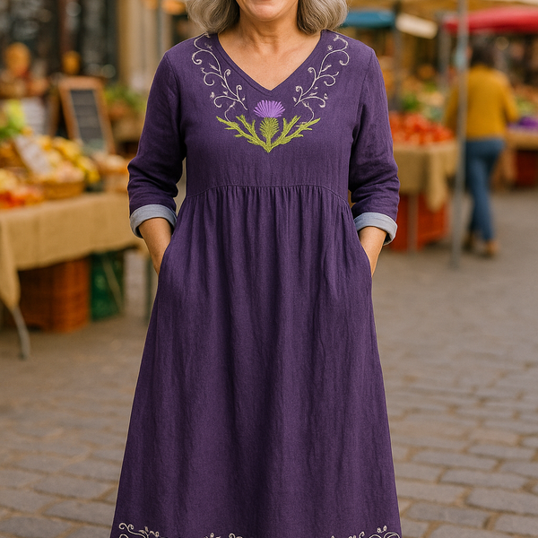 Noelia | Comfort Maxi Dress – Effortless Elegance, All-Day Confidence