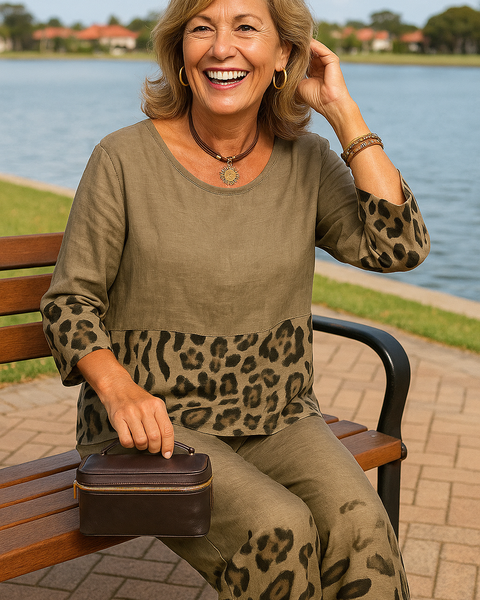 Nahla Ease 2‑Piece Set – Confidence with a Touch of Wild