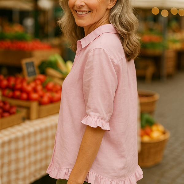 Elora | Breezy Comfort Blouse – Made for Real Days & Real Women