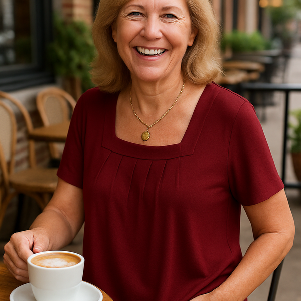 Colleen | Pleated Comfort Top - Everyday confidence (S-5XL)