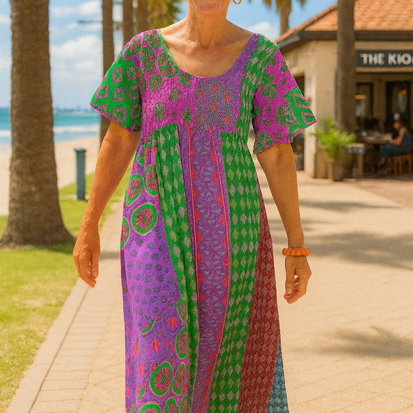 Althea| Comfort Maxi Dress – Flattering Ease for Every Day