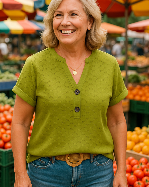 Joan | Blouse – Flattering Fit, Zero Cling, All Confidence