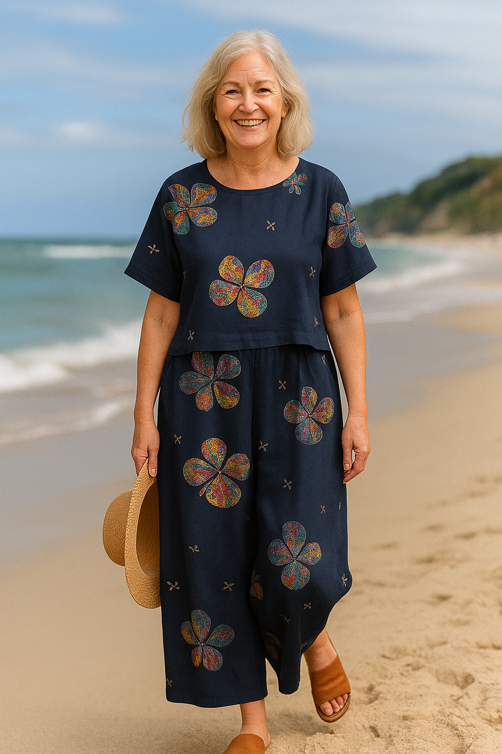 Isla | Linen Breeze 2-Piece Set – Effortless Comfort, Timeless Confidence (S-5XL)
