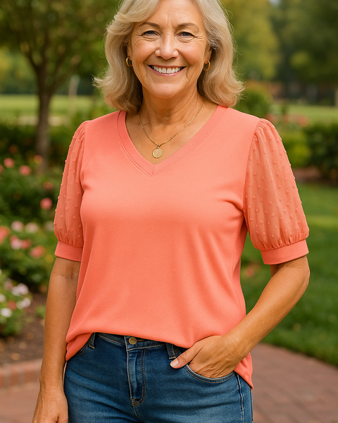 Grace | Top — Covers Arms & Tummy, Flatters Every Curve