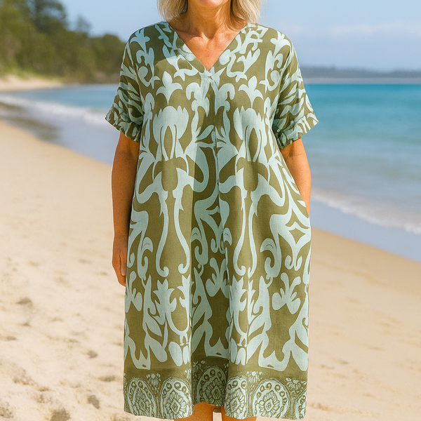 Marisela | Breeze Midi Dress – Lightness, Confidence & Carefree Style